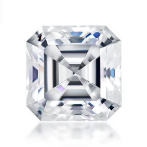 asscher cut moissanite