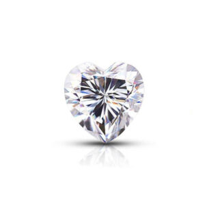 heart shaped moissanite