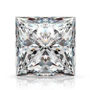 princess cut moissanite