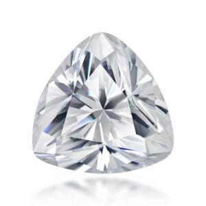 trillion cut moissanite