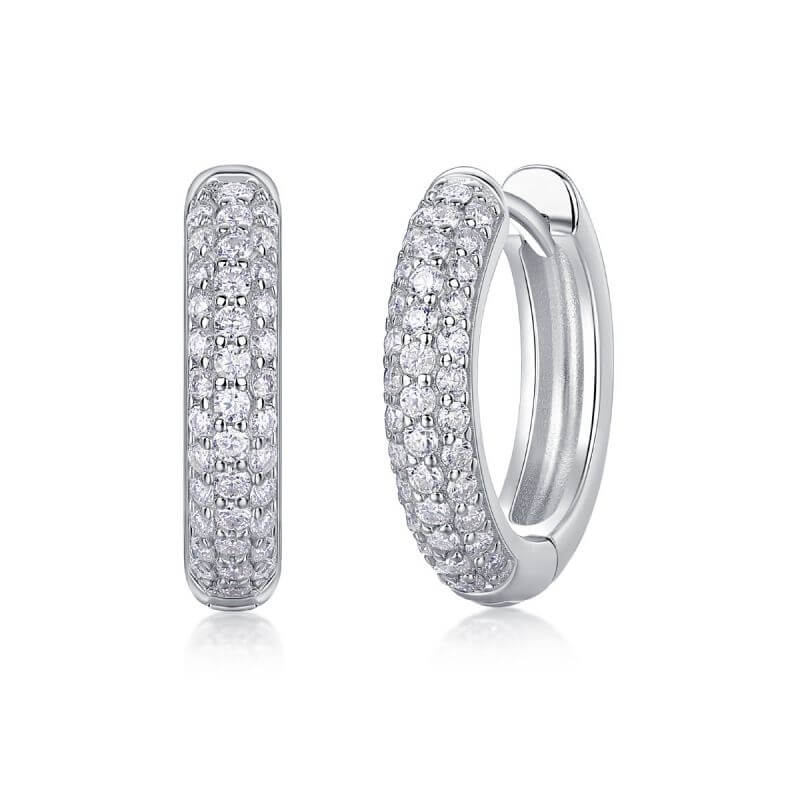 Gra Moissanite Earrings gra moissanite earrings